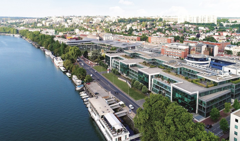 Le futur campus de Skema, à Suresnes, s'étendra sur 30 000 m2 en bord de Seine.