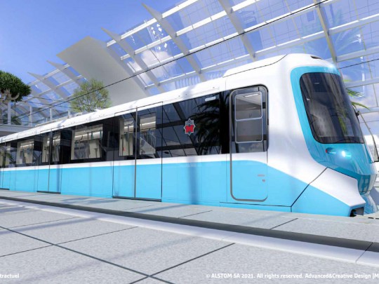 Alstom Petite-Forêt réalisera 55 trains de 9 voitures de ce type