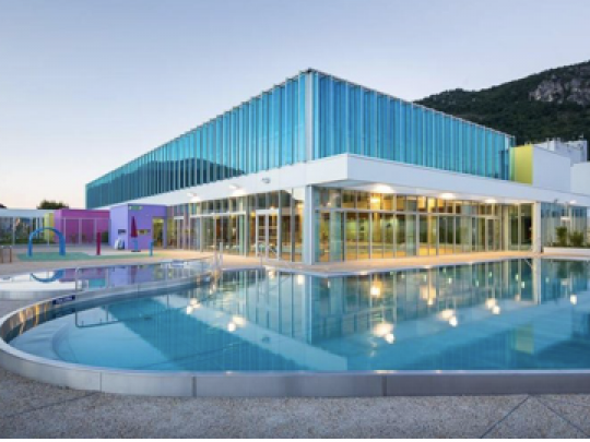 Ici la piscine de Foix, équipée depuis 2019.